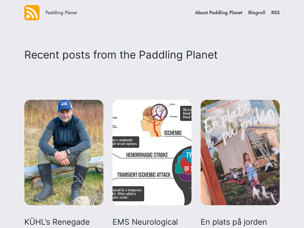 PlanetPlanet – RSS feed aggregator
